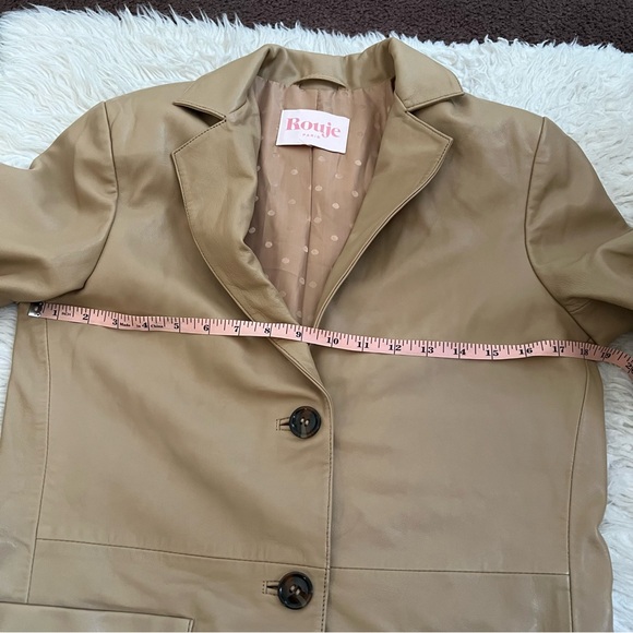 Rouje Jaubert Jacket - Camel Lamb Leather - Picture 11 of 11
